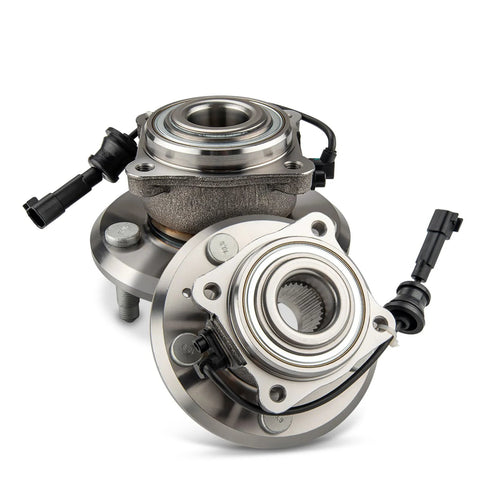 512440 Pair Rear Wheel Hub Bearing Assembly For 2010-2017 Chevrolet Equinox And 2010-2017 GMC Terrain, 5 Lug With ABS, close-up view