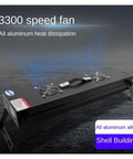 Heavy Duty Multispectrum Uv Led Cure Lamp For 3D Resin Printer With Smart Passive Cooling And Sickly Fast Drying Results On Every Single Print Project with aluminum shell and dual fans.