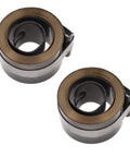 Beefy Drill Press Return Spring Set Two Pack Quill Coil Replacement for Bench Drills Horizontal and Vertical Type Durable Spring Steel Chrome Plated Finish