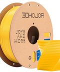 Speedy PLA Filament 1.75mm 1kg Yellow Cardboard Spool For Fast 3D Printing Up To 5X Faster With 0.02mm Dimensional Accuracy