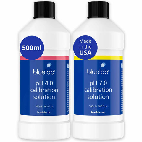 Pro Grade PH Calibration Kit For 4 Point 0 And 7 Point 0 For PH Meter And PH Pen Calibration To Keep Nutrient Solutions Balanced NIST Traceable For Hydroponics Gardens And Grow Tents 500 Ml Each Bottle