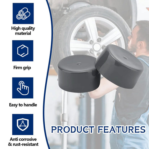 4 Pack 1.98 Inch Trailer Bearing Caps Grey Rubber Hub Dust Covers For Boat Trailer Wheels Keep Bearings Lubricated And Protected
