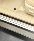 Toyota Land Cruiser Prado Door Sill Protectors Stickers Carbon Fiber Edge Guards Trim For 2010 2017 Models installed