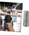 Water Pipe And Basin Seam Sealer Tape For Leak Repair Quick Fix Waterproof Mending Tape with ultra high adhesion shown with plumbing setup