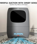 Touchless Vacuum Dustpan With Infrared Auto Sweep And Hose Tool Ultra Fast And Beast Mode Power Corded Canister Cleaner