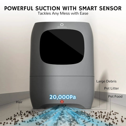 Touchless Vacuum Dustpan With Infrared Auto Sweep And Hose Tool Ultra Fast And Beast Mode Power Corded Canister Cleaner