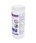 Disinfectant Wipes With Accelerated Hydrogen Peroxide Ready To Use Unscented 60 Wipes In Slim Canister for nonporous surfaces