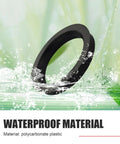 Dead Silent 4 Piece Hub Centric Rings Adapter Kit OD 73 1 MM To ID 60 1 MM Plastic Wheel Centering Collars in water, highlighting waterproof features.