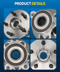 Front Wheel Bearing Hub Assembly 513402 Fits Toyota Corolla 2019-2024, Prius 2016-2022, 5-Lug, 1-Piece Hub Bearing Product