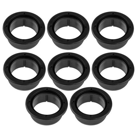 Beefed Up Rear Control Arm Bushings For Polaris ATVs And UTVs 5432092 5433065 5434550 5438902 8 Pack Replacement Parts Heavy Duty Suspension Upgrade For Rough Trails, 8 black bushings