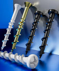 75 Piece Drywall Anchors Kit With Pan Head And Flat Head Designs, Anti Rust Coating, Bolt Anchor Set in various colors on display