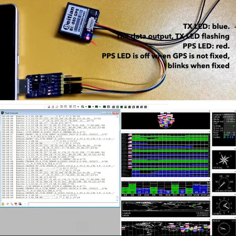 BE 880 GPS Receiver Module With Compass For Arduino FPV Flight Control 10th Chip 115200bps 1Hz Replace BN 880 GPS setup display