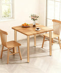 Straight Up Solid 28 Inch Rubber Wood Table Legs Built Tough As Nails For Dining Tables Home Desks And Kitchen Islands in a modern dining setup.