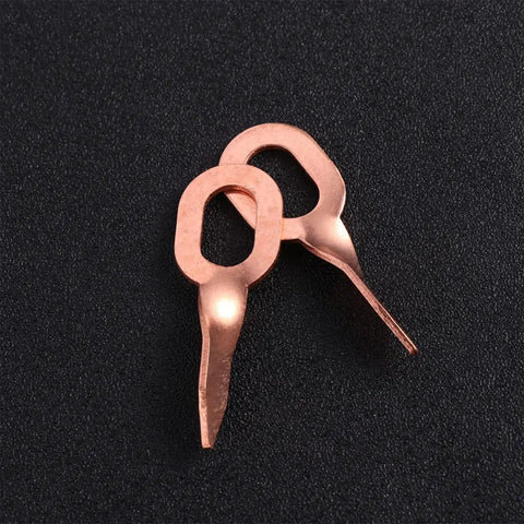 50Pcs Sheet Metal Gripper Aluminum Repair Part Golden for Welding Durable Car Sheet Metal Tool Kit for Welding and Collision Repair Ergonomic Grip Smooth Edges Safe Precise Repairs, golden aluminum gripper