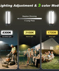 Rechargeable Camping Lantern With Remote And Eight Point Two Foot Stand 14000 mAh Battery adjustable light modes
