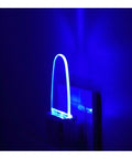 4 Pack Plug In Blue LED Night Lights With Dusk To Dawn Sensor Auto On When It Is Dark And Off At Daybreak Soft Sleep Friendly Glow