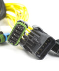 14 Pin Harness 6719697 Compatible With Backhoe Grader Planer Stump Grinder V Blade Skid Steer Loader Heavy Equipment Wiring Harness connectors