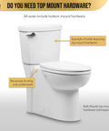 Example of Elongated Soft Close Toilet Seat Heavy Duty Scratch Resistant Universal Fit Top Tier Bathroom Essential.
