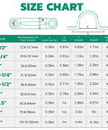 Heavy Duty 1 Inch Pvc Pipe Straps 16 Pack 2 Hole Plastic Conduit Clamps Size Chart for Cable Management Clips