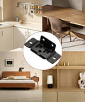 Two In One Locking Insert Shelf Brackets Set Of 20 Heavy Duty L Shape Corner Connectors For Furniture and Home Use