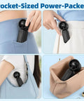 Go-To Ultra Portable Personal Mini Fan With Lanyard USB Rechargeable 100 Speed Turbo Cooling Pocket Size