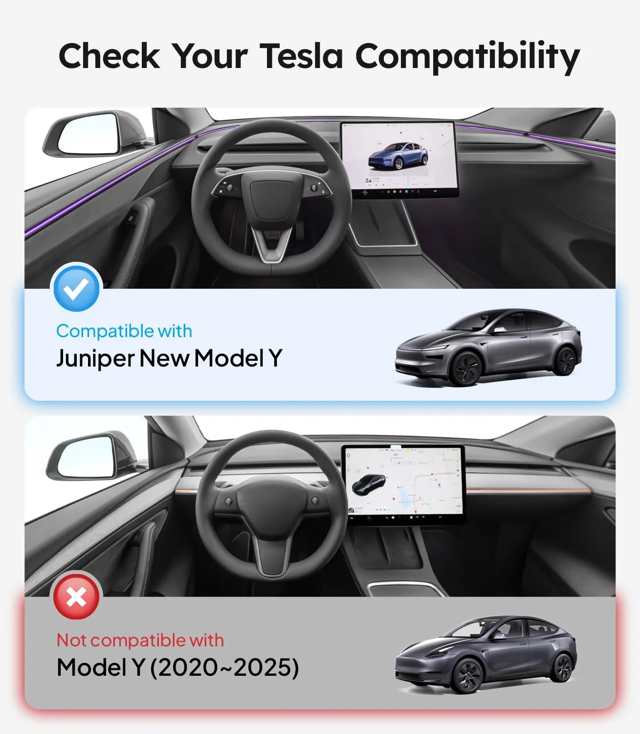 Tesla Model Y Juniper Glass Roof Sunshade ✓