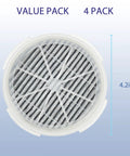 Top view of Easy Swap HEPA Replacement Filter 2 In 1 With Activated Carbon For Frida Baby 3 In 1 Rigoglioso Jinpus GL2103 And LTLKY 900S