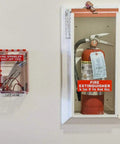 7 In 1 Fire Sprinkler Shutoff Tool Kit With Wall Cabinet Case For Pendant Sidewall And Recessed Heads next to fire extinguisher