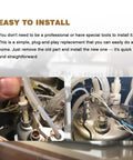 Installation close-up of Hardcore Upgraded Boiler Steam Probe Set That Drops Straight Into Breville Sage Dual Boiler And Oracle Machines For Ridiculously Creamy Froth No Sweat At All.