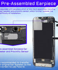 Iphone 12 Pro Max 6.7 Inch LCD Screen Replacement Kit With 3D Touch Digitizer Full Assembly Ear Speaker Proximity Sensor