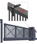 Slide Gate Guide Roller Assembly With Dual Nylon Rollers And L Post Bracket Support For Heavy Duty Gates And Fences Built Tough