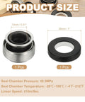 Gearhead Grade Heavy Duty Mechanical Shaft Seal Kit For Gas Water Pumps 13mm Inner Diameter 0.51 Inch seal replacement, 26mm OD