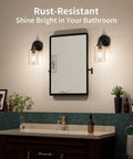 Modern Black Wall Sconce With Sleek Led Fixtures Compact Indoor Lighting Perfect For Bedroom Bathroom Or Hallway Decor lighting a bathroom mirror.
