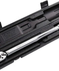 Beefy 1/2-Inch Drive Click Torque Wrench With Audible Click And High Accuracy, 25-250 ft-Lb Range in protective case
