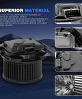 Brushless HVAC Blower Motor Assembly Replacement For Freightliner And Volvo Trucks Front Side Fit For Coronado FL50 FL60 FL70 VHD VNL VNM VAH VT OE Reference 4379RD5130670P with superior material design features