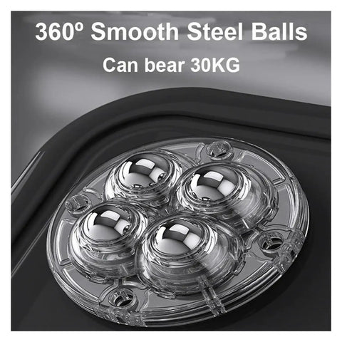 Caster Wheels, Castor Wheels 4Pcs Casters Universal Wheel with 360° rotation and smooth steel balls for furniture.