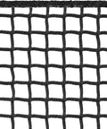 Close-up of Heavy Duty Golf Practice Net Built Tough For Backyard Baseball Hockey Soccer And More With 1 Inch Square Netting And Reinforced Border Nylon Netting For Repeated Hits Indoor Outdoor 10x6.5 Feet, showing corner detail.