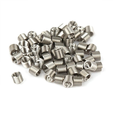 M2.5 Stainless Steel Helical Insert Kit For Frequent Part Removal Pack Of 50 Built For Aluminum And Other Soft Materials