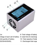 Smart LiPo Battery Discharger With One Tap Intelligent Balance, Auto Current Adjustment And Auto Shutdown, High Power 120W Discharge device