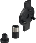 Big Stix Immersion Blender Coupler Replacement Kit for WSB Series, stainless steel and nylon parts displayed, black and silver finish.