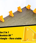 Laminate Flooring Tools Kit For LVP Installation With Contour Gauge Lock Pro Grade Tapping Block With Handle Pull Bar 2 In 1 Spacers