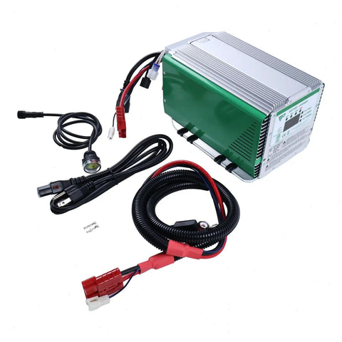 Kickstart Your Setup With This Heavy Duty 48V 30A Battery Charger Auto Cut Off X Led Display Replaces 128375GT 128375 For Genie Scissor Lifts And Booms