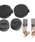 Carbon Brush Holder Cap Cover Set Compatible With CB430 BHP460 BHR200 BGA452 Angle Grinder Drill Hammer Saw Replacement Parts