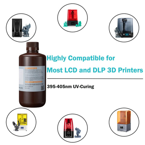 Top Tier Dental Guide Resin For DLP And LCD 3D Printers Using 405Nm UV Cure To Hit Dead On Precision On Carbide Drills And Taps While Maintaining Crack Resistant Clarity That Takes Heat Sanitization With Zero Nasty Smells In One Kilogram Jar