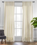 Beefy Heavy Duty Black Curtain Rod Set 28 To 48 Inch 2 Pack Five Eighths Inch Diameter Drapery Rods With Brackets