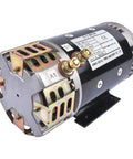 Beefed Up 24VDC 4.5HP Hydraulic Pump Motor Cross Reference 40844 48044GT Replacement Part For GS Series Scissor Lifts Fits GS2046 GS2632 GS4047 Industrial Aerial Equipment Hydraulic Power Replacement Parts, angled view