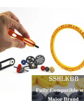 496 Piece Tech Gear Set With Axle Pins Connectors And Gears For Lego Style MOC Builds And Custom Projects Gear Up With Colorful Axles Racks And Connectors Compatible With Major Brick Brands For Creative Durable Builds displayed with gears and connectors in use