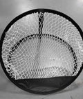 Backyard Golf Practice Net For Driving Range And Indoor Hitting, high-quality tear-resistant polyester chipping net, top view.