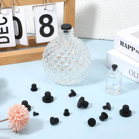 Assorted Silicone Hole Plug Kit For Round Holes In Various Sizes One Eighth To Three Eighths Inch Durable Rubber Plugs