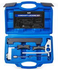 Engine Timing Tool Kit For Chevy Cruze Aveo Alfa Romeo Fiat 16V 1.4L 1.6L 1.8L Camshaft Tensioner Alignment Locking Set in blue case
